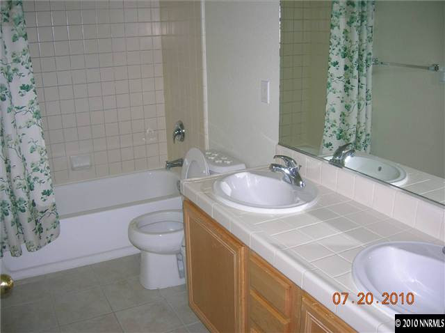 1340 Sterling Crest Lane Reno, NV 89521 - Photo 9 of 9 a bathroom with a sink and a mirror