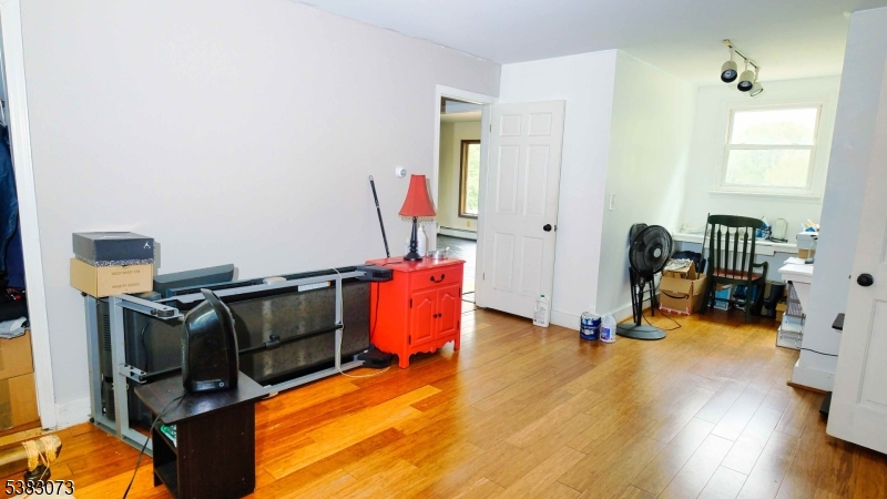 8 Ayers Road Montague, NJ 07827 - Photo 19 of 46 a room with gym equipment and wooden floor