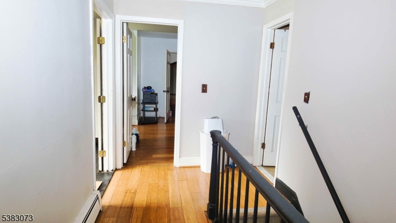 8 Ayers Road Montague, NJ 07827 - Photo 26 of 46 a view of a hallway with wooden floor and staircase