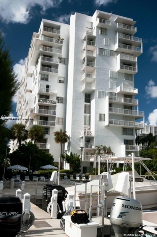 a front view of a multi story building