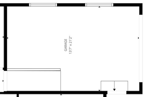 5386 Reveille Road Fennville, MI 49408 - Photo 77 of 77 Floor plan - garage 1