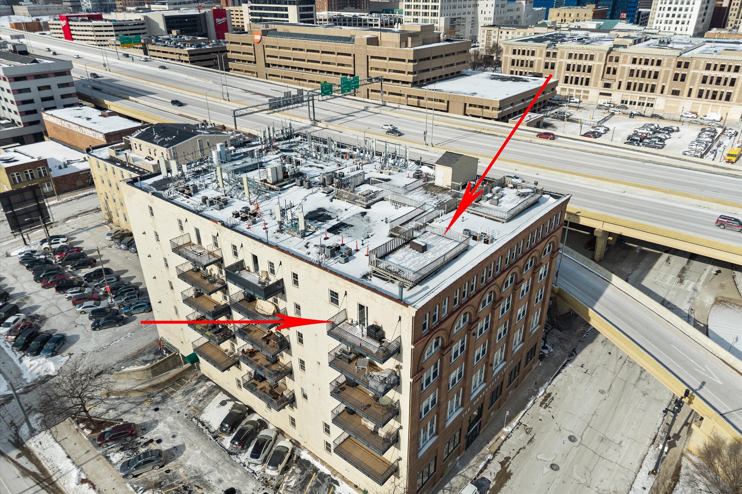 413 North 2nd Street, Unit 620 Milwaukee, WI 53203 - Photo 49 of 55 Balcony & Deck