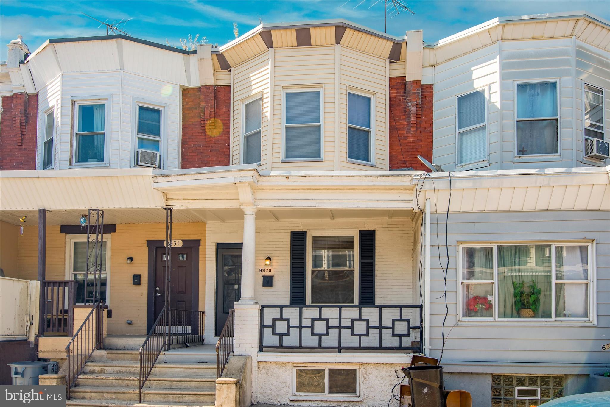 6329 Reedland Street Philadelphia, PA 19142 - Photo 1 of 14 Front of Home with Covered Porch