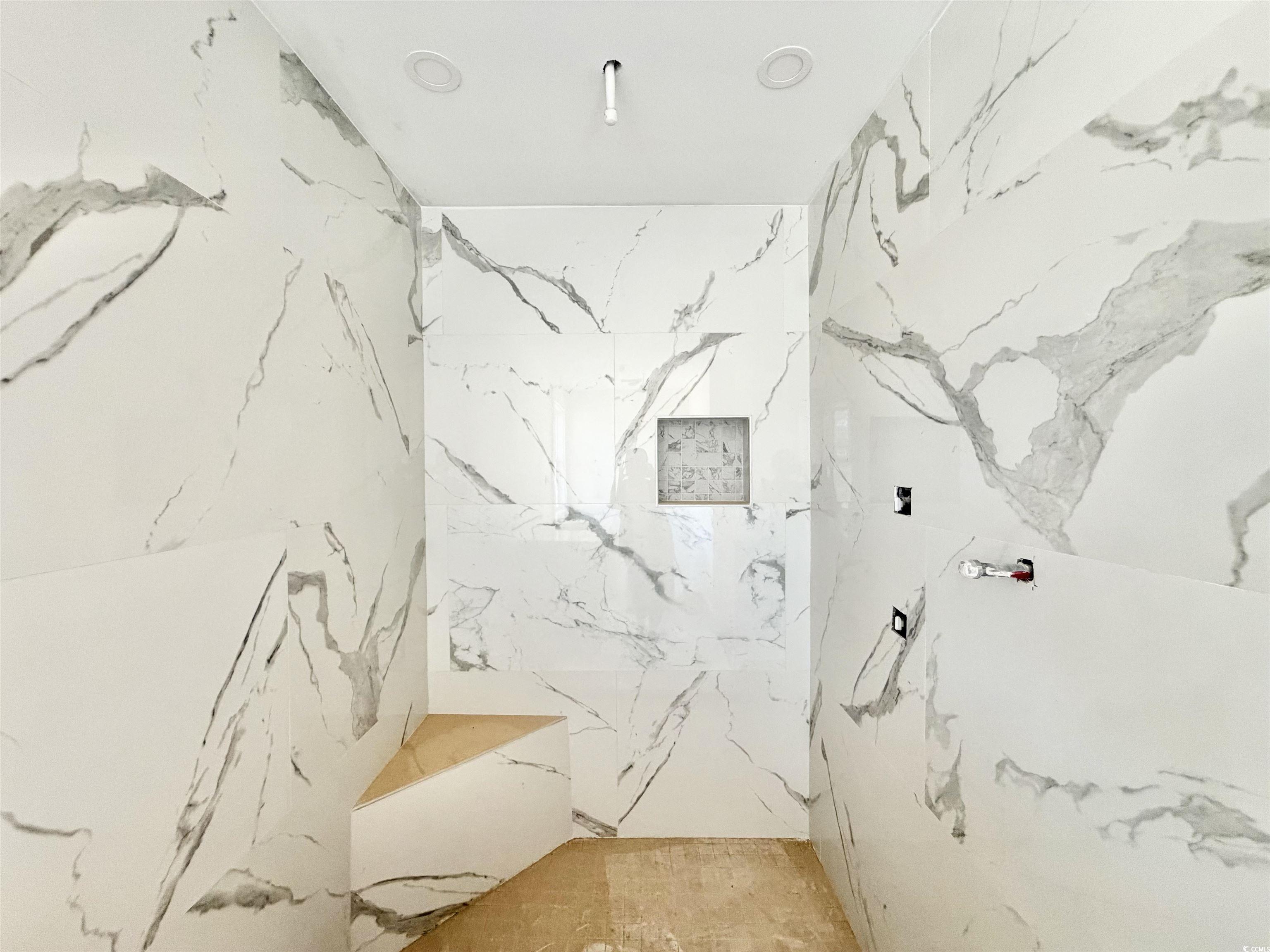 1003 Winding Road Conway, SC 29526 - Photo 21 of 32 Full bath featuring a marble finish shower