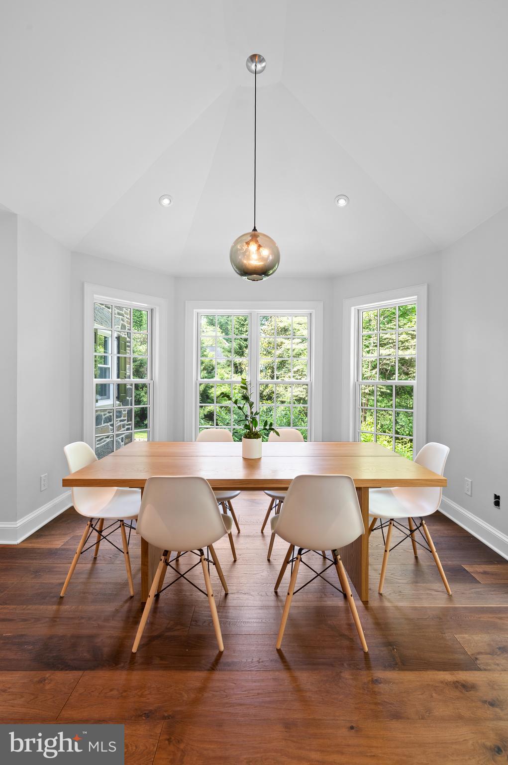 205 Glenn Road Ardmore, PA 19003 - Photo 25 of 64 Breakfast Room w Vaulted Ceiling