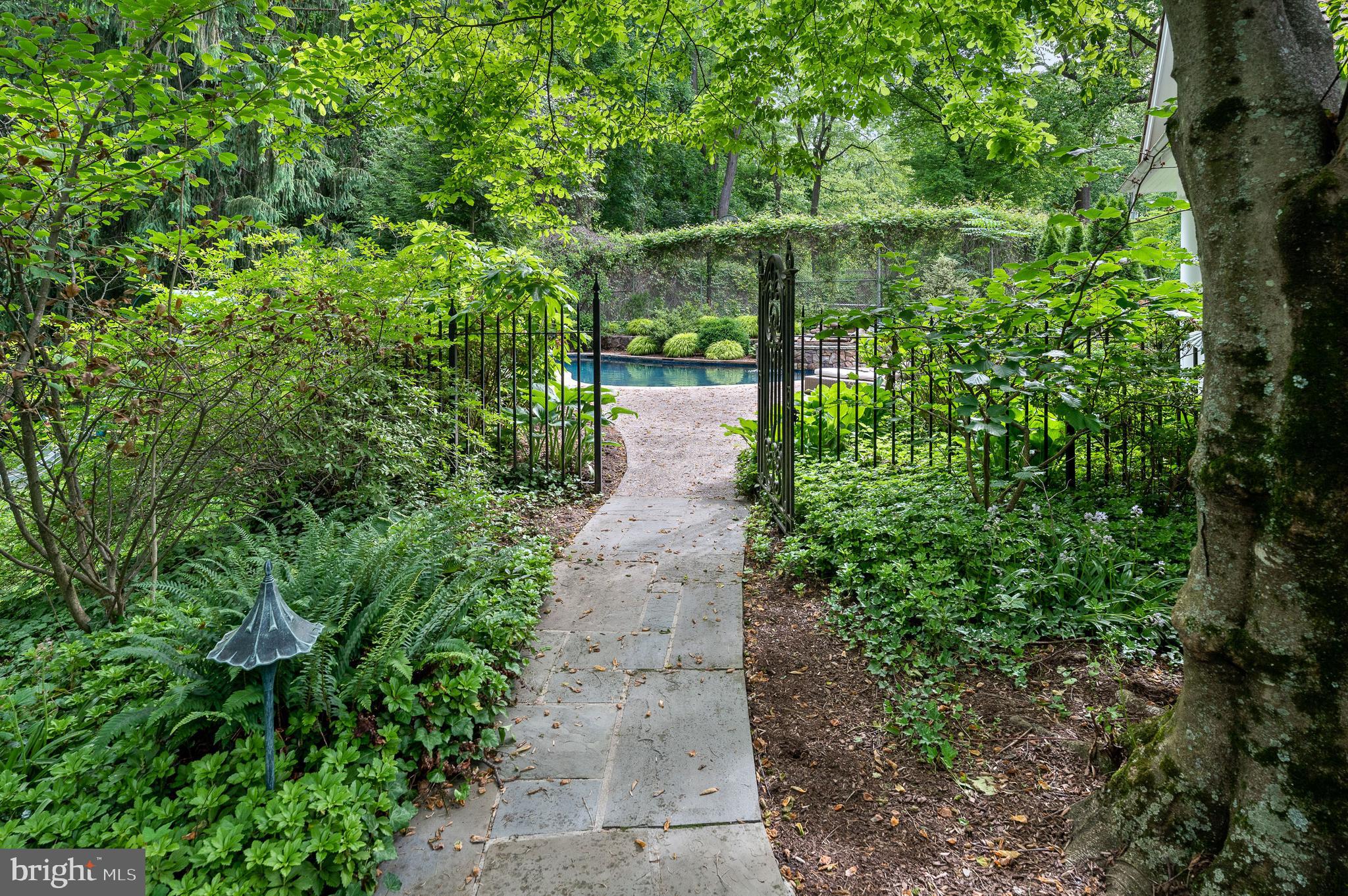 205 Glenn Road Ardmore, PA 19003 - Photo 61 of 64 Pathway to Pool