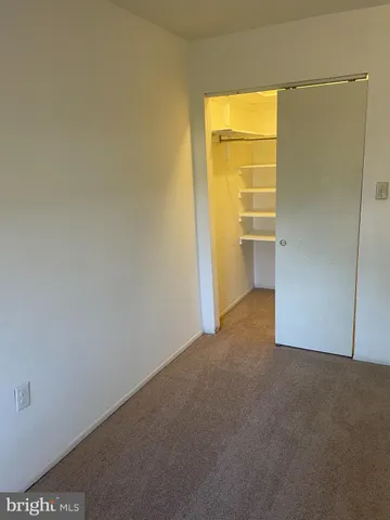 a view of a room with a empty space