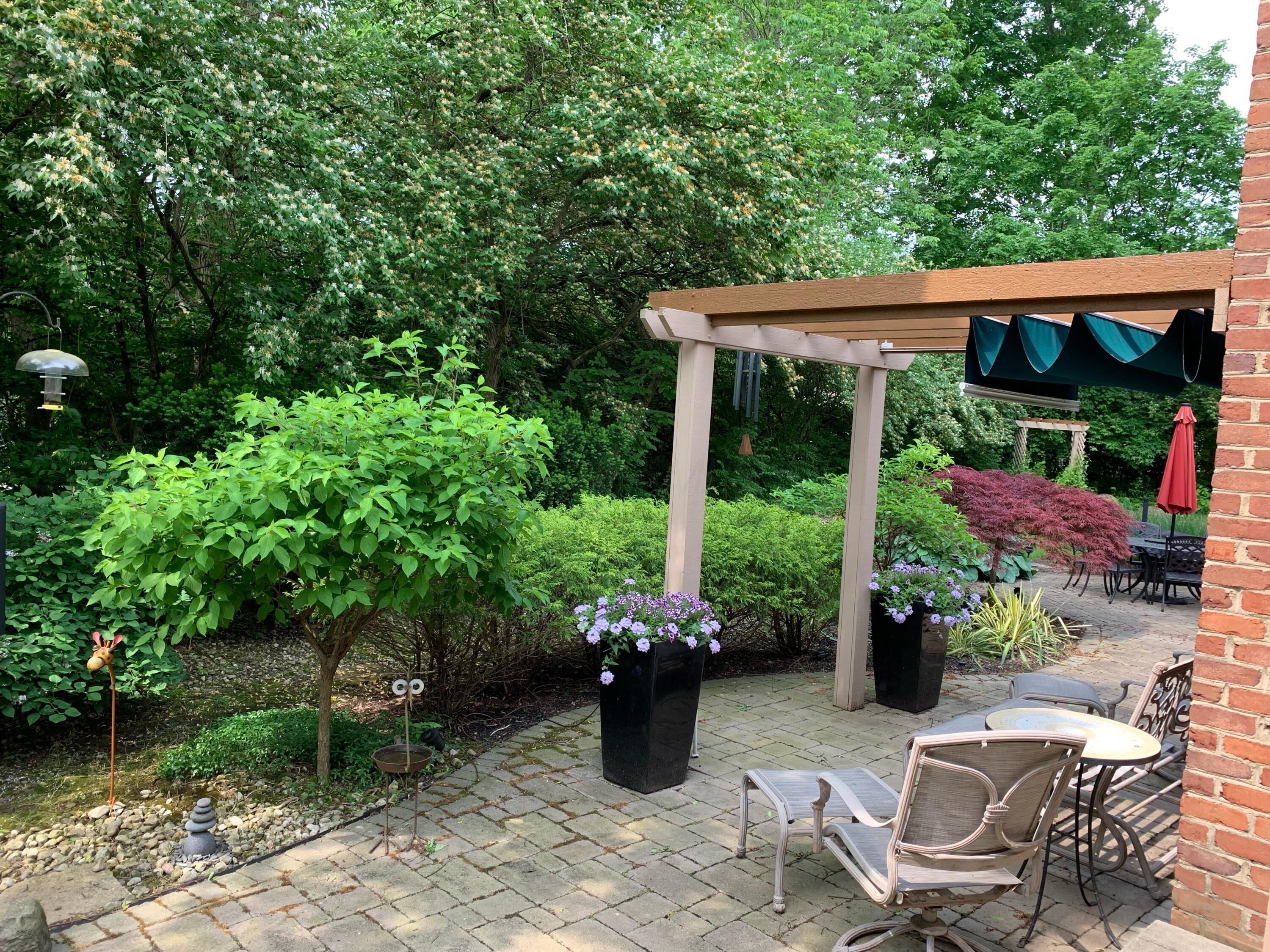 941 Robbins Way Columbus, OH 43085 - Photo 62 of 64 Back Patio in Summer