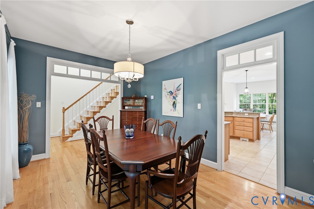 2431 Magnolia Ridge Maidens, VA 23102 - Photo 14 of 43 Well-positioned dining room makes entertaining eas