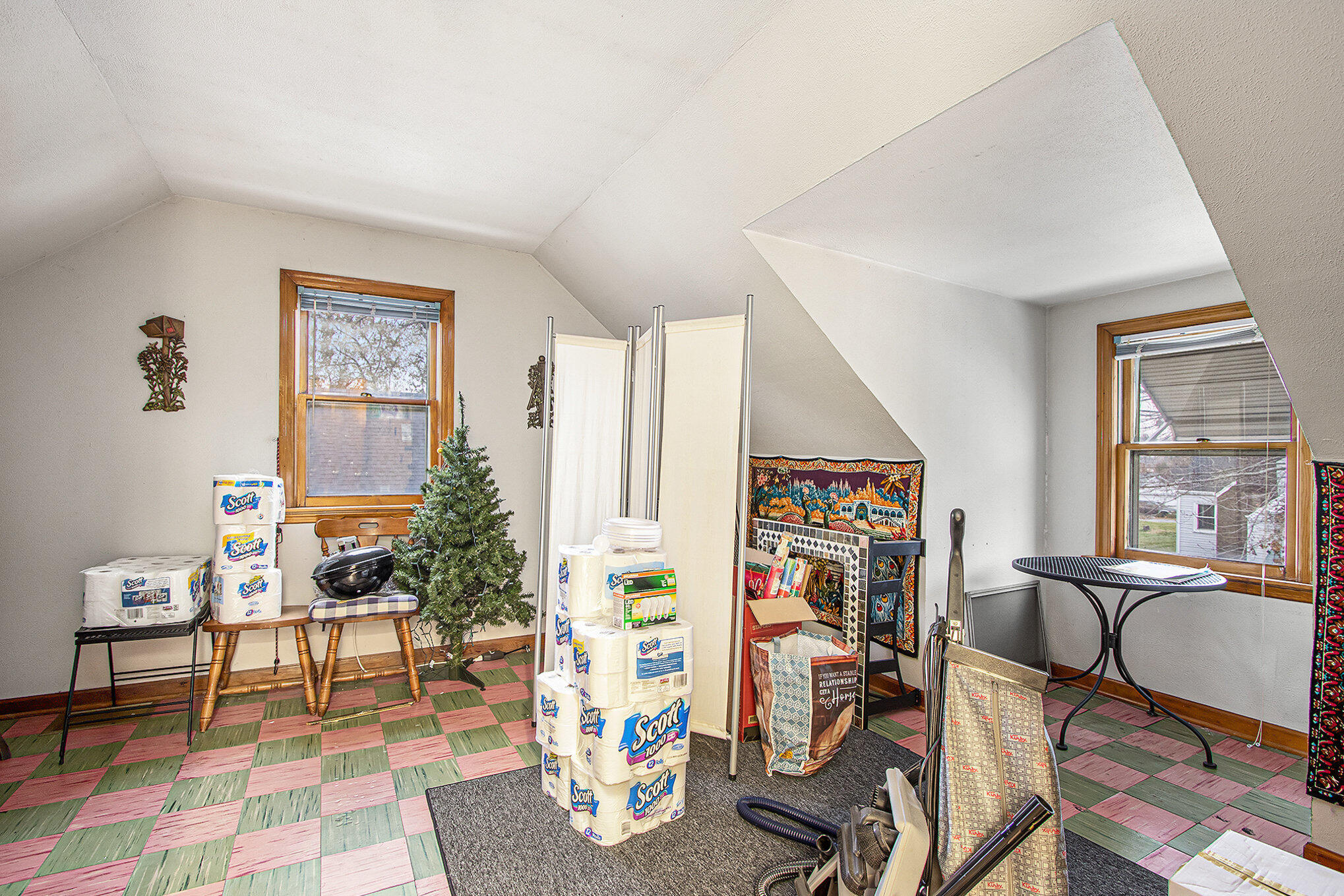 1027 Spruce Street Hammond, IN 46324 - Photo 13 of 17 a view of a livingroom with furniture and workspace
