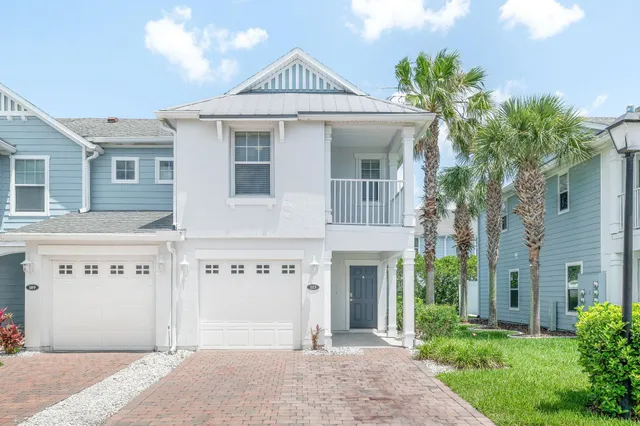 a front view of a building