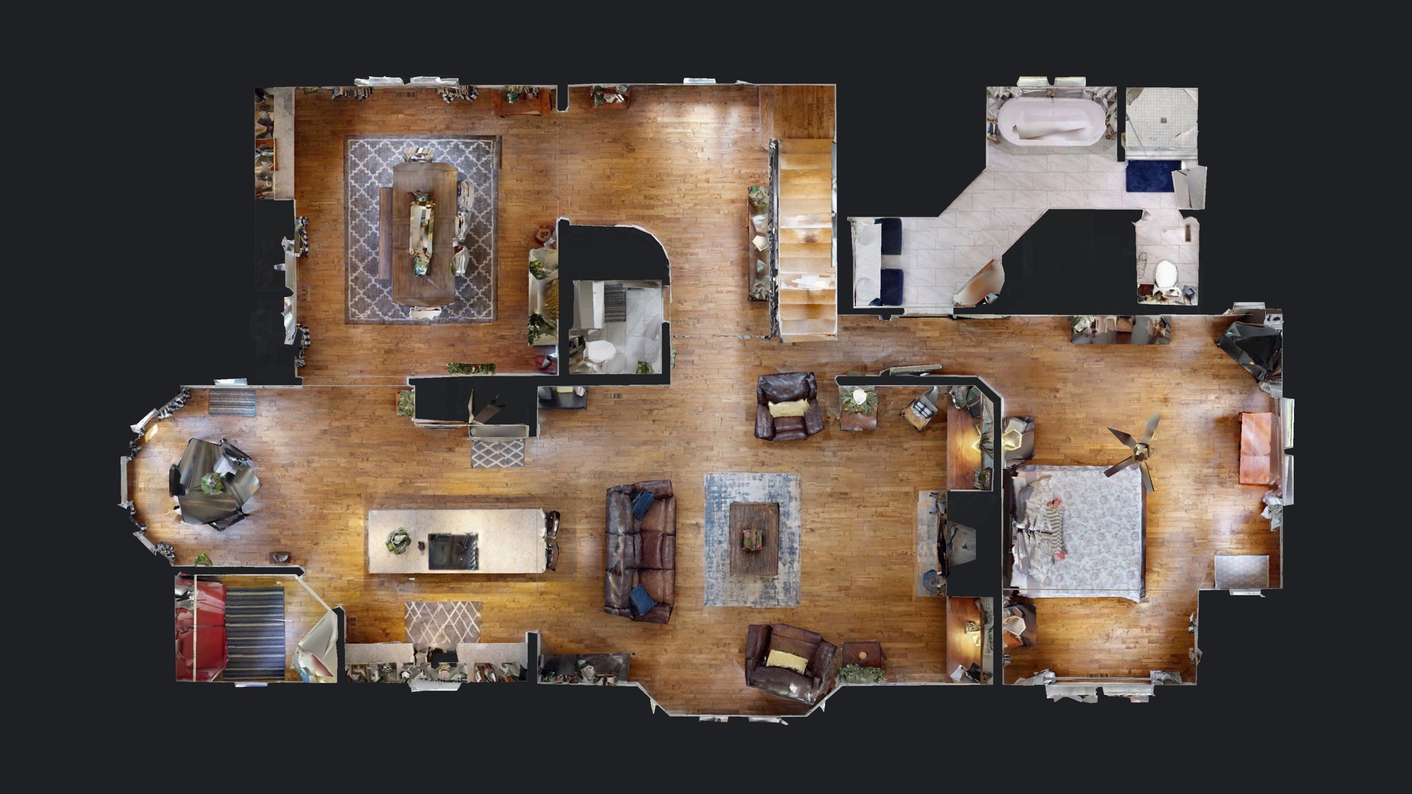 3161 Little Rock Road Eagleville, TN 37060 - Photo 51 of 56 an aerial view of a fireplace with table mirror