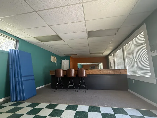 a room with storage and utility