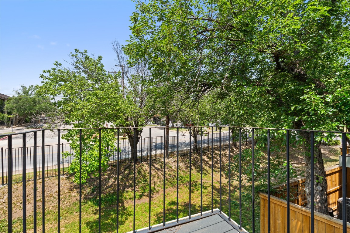 7635 Guadalupe Street, Unit 102 Austin, TX 78752 - Photo 20 of 36 a view of swimming pool from a balcony