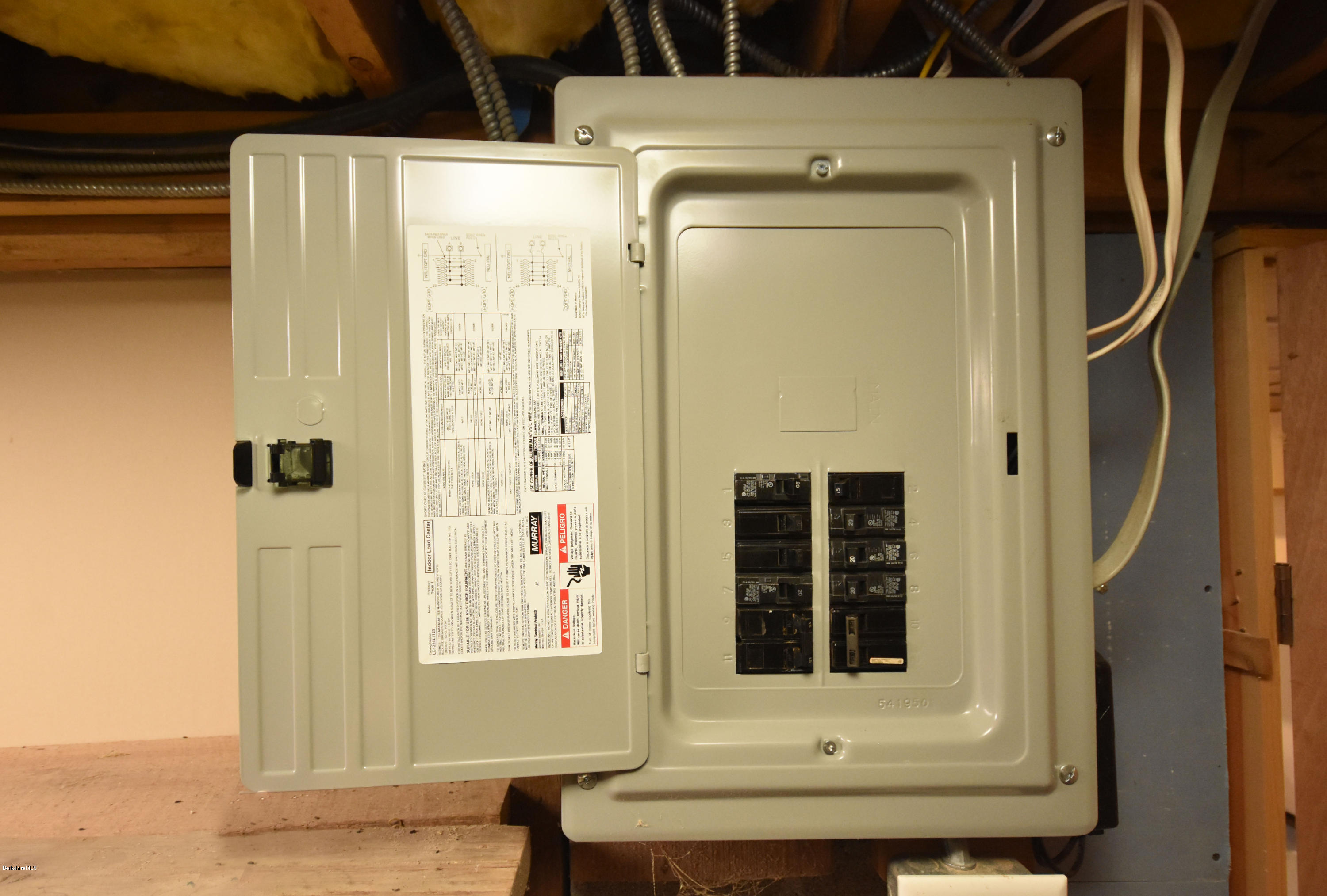 834 George Carter Road Becket, MA 01223 - Photo 52 of 61 Electrical Panel