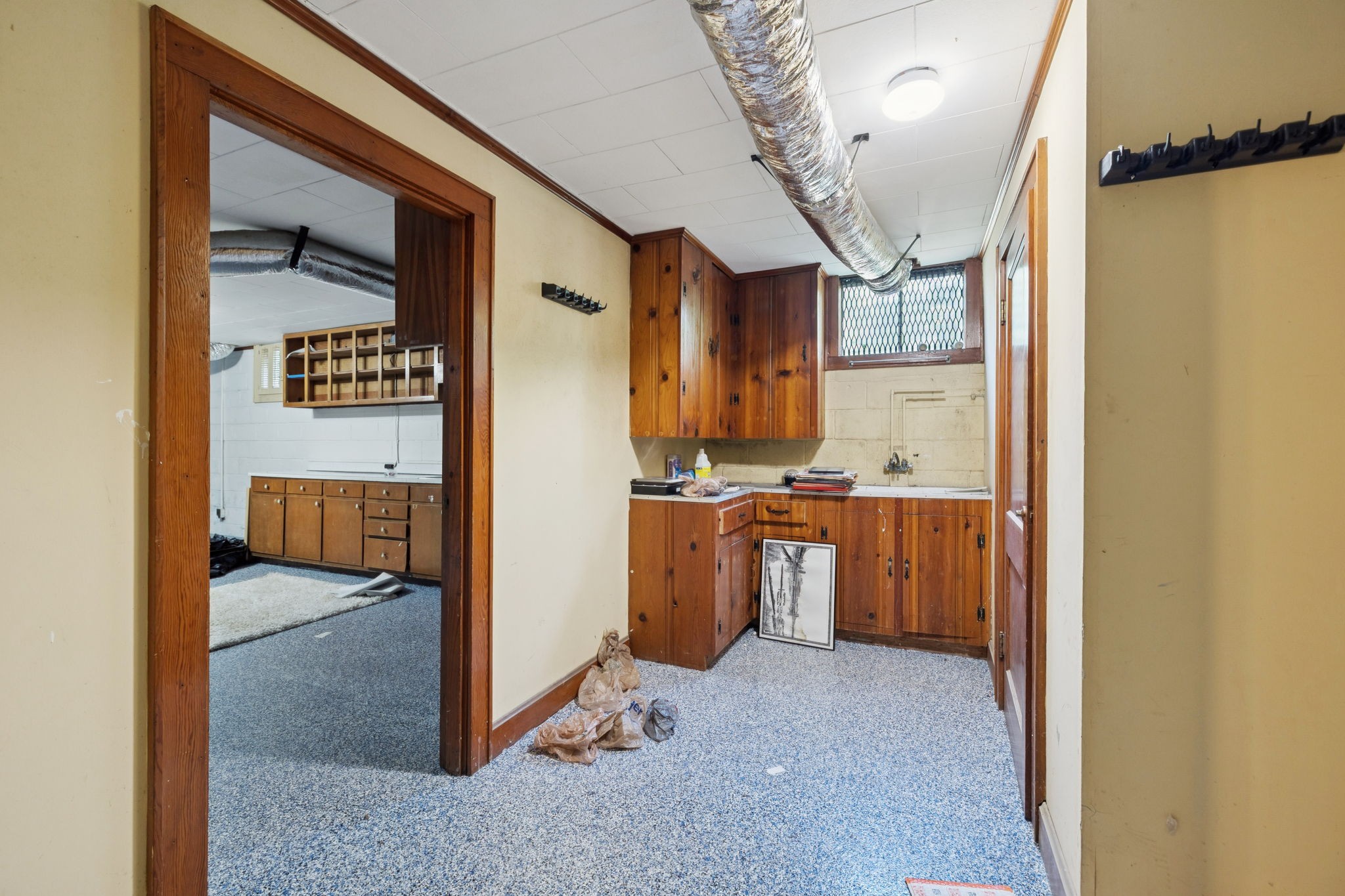 527 East Madison Street Pulaski, TN 38478 - Photo 57 of 74 a view of hallway with washer and dryer