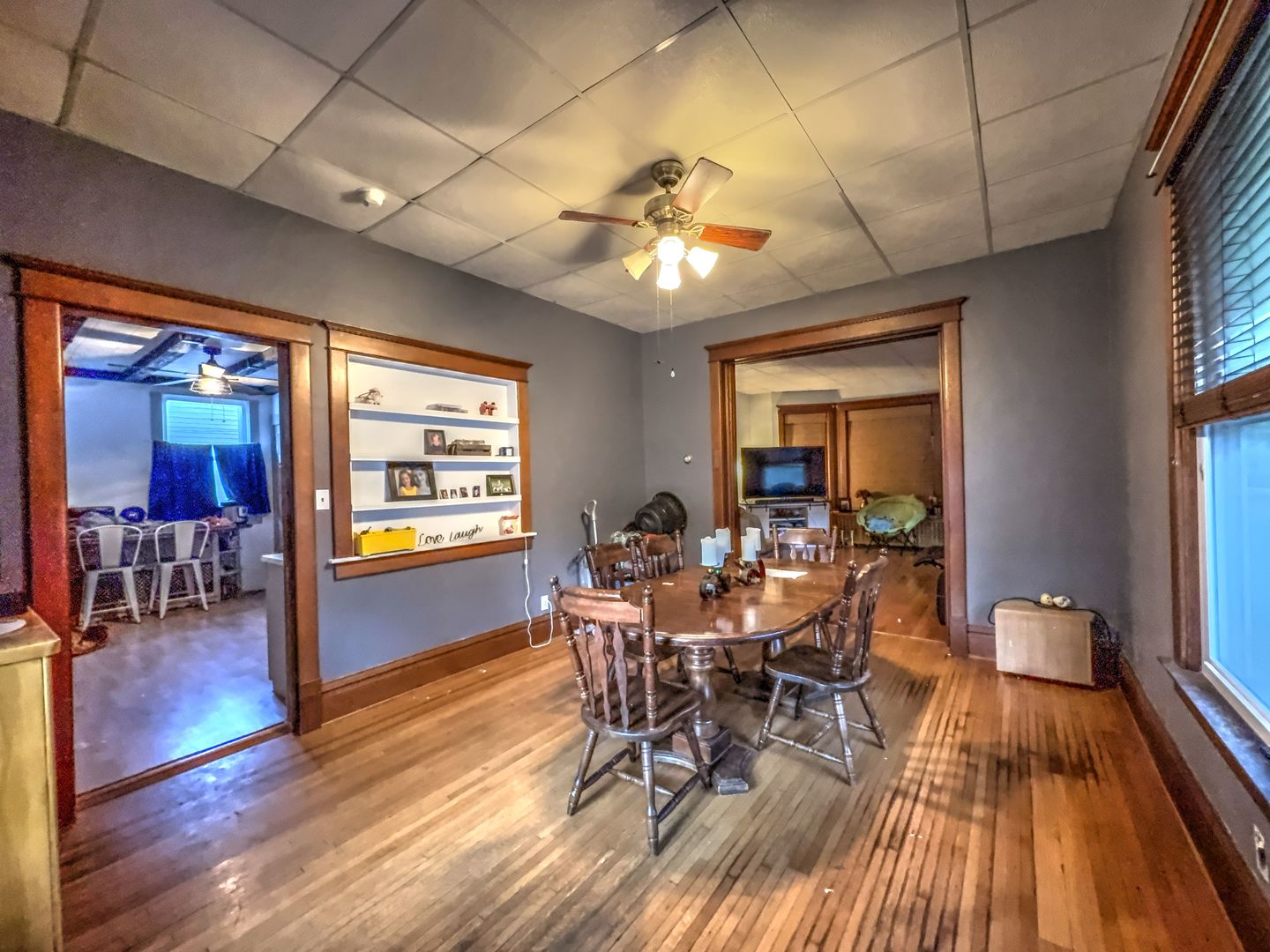 533 South 4th Street Watseka, IL 60970 - Photo 19 of 24 a view of a dining room with furniture a chandelier and wooden floor