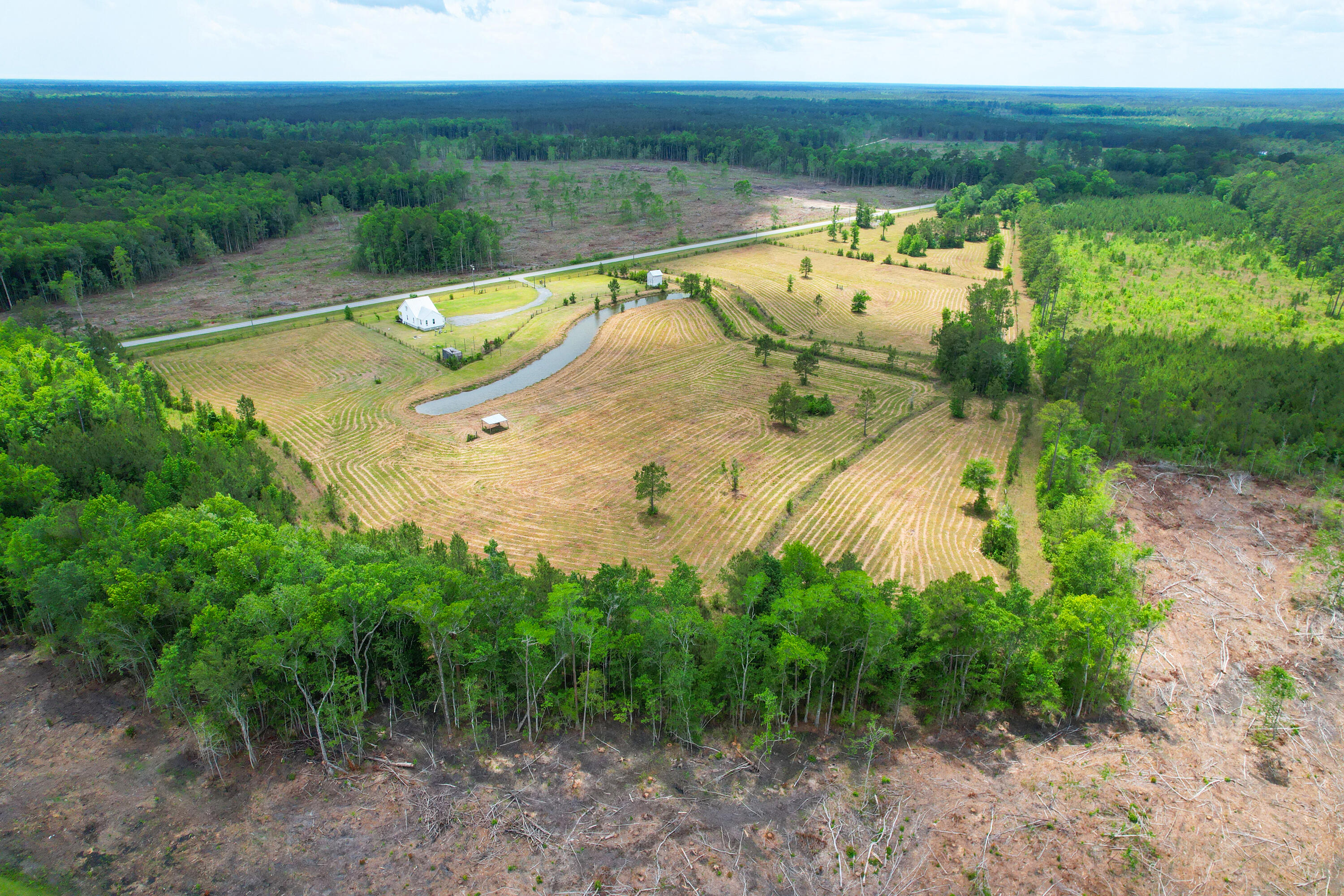 3034 French Santee Road Jamestown, SC 29453 - Photo 38 of 44 Aerial103034 French Santee Rd -Tidalcree