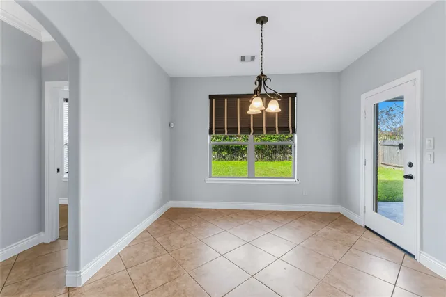a view of an empty room with window