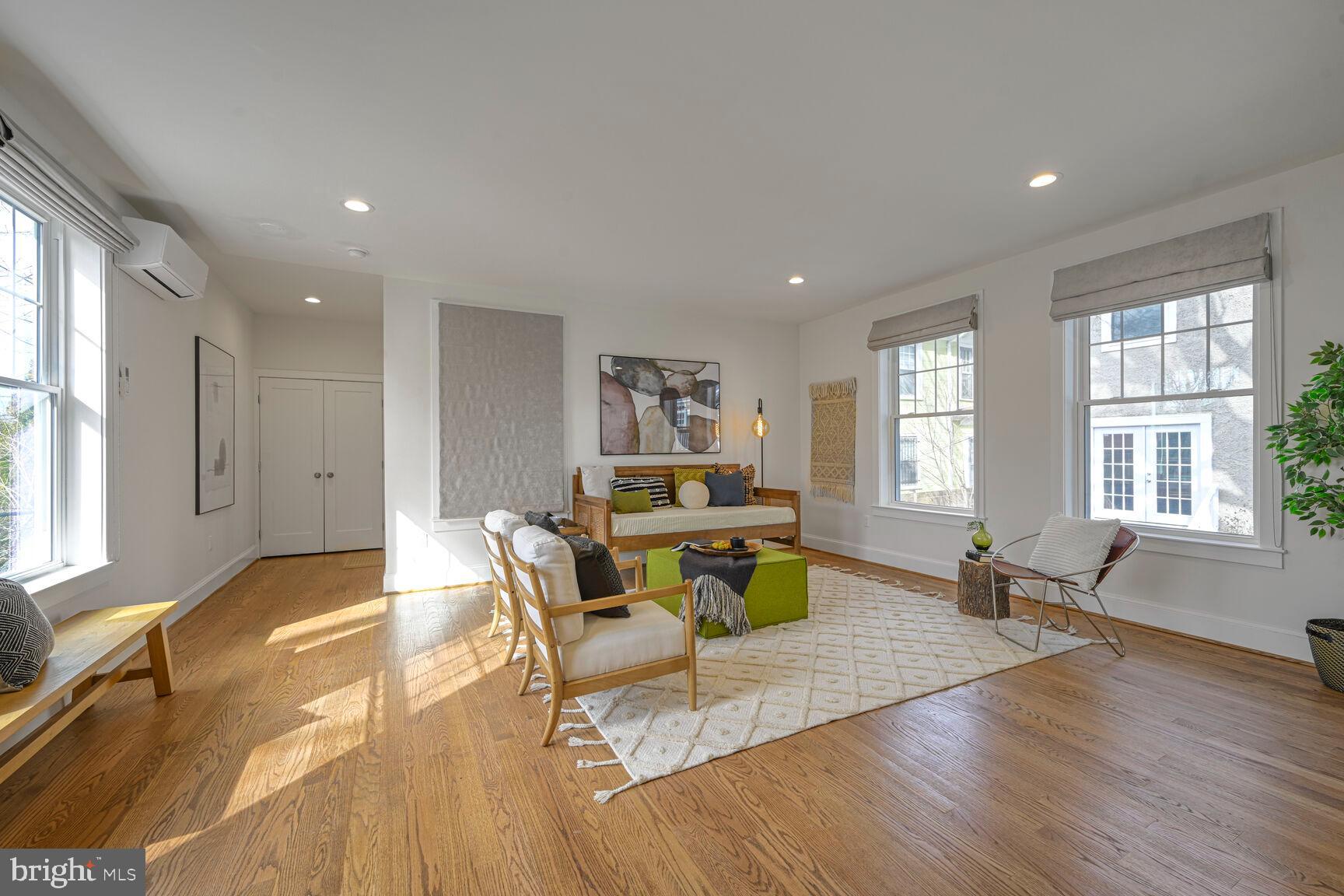 3410 Morrison Street Northwest Washington, DC 20015 - Photo 53 of 71 a living room with furniture and wooden floor