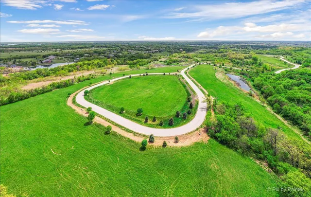 an aerial view of a football ground