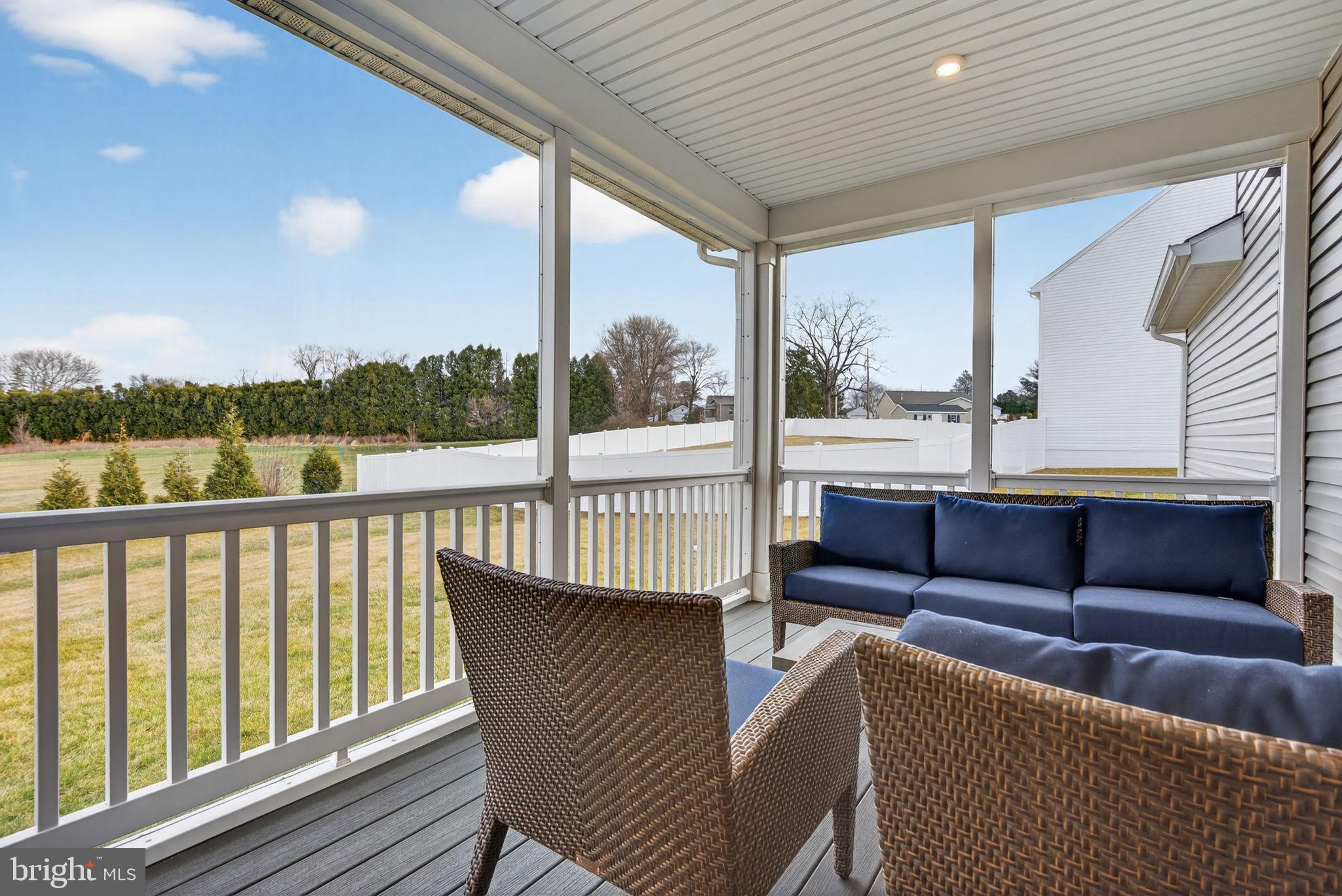 3575 Wildview Lane York, PA 17404 - Photo 24 of 62 Serene porch with scenic backyard views.