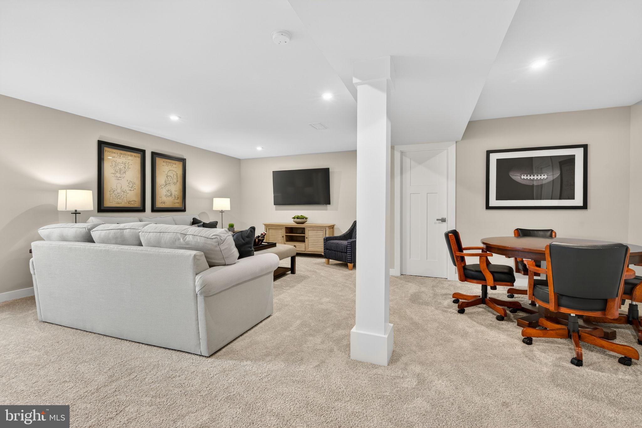 3575 Wildview Lane York, PA 17404 - Photo 50 of 62 a living room with furniture and a flat screen tv