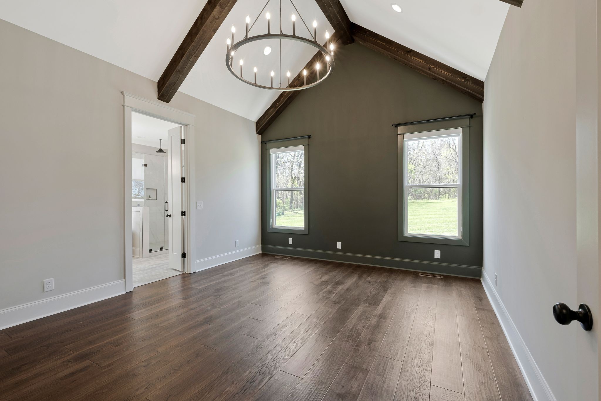 3050 Horn Springs Road Lebanon, TN 37087 - Photo 24 of 72 a view of an empty room with wooden floor and a window