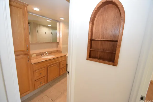 a room with storage and utility