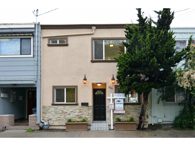 220 Beach Drive Aptos, CA 95003 - Photo 24 of 24 a front view of a house with garage
