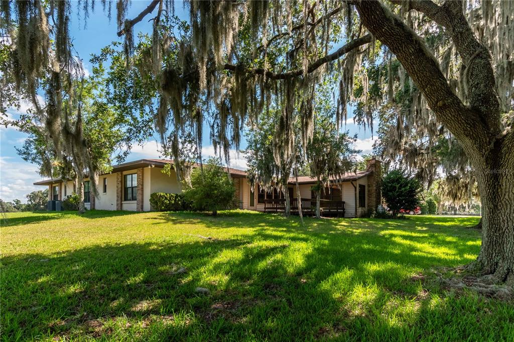 12520 Northwest 160th Street Reddick, FL 32686 - Photo 37 of 71 a view of a house with a yard and large trees