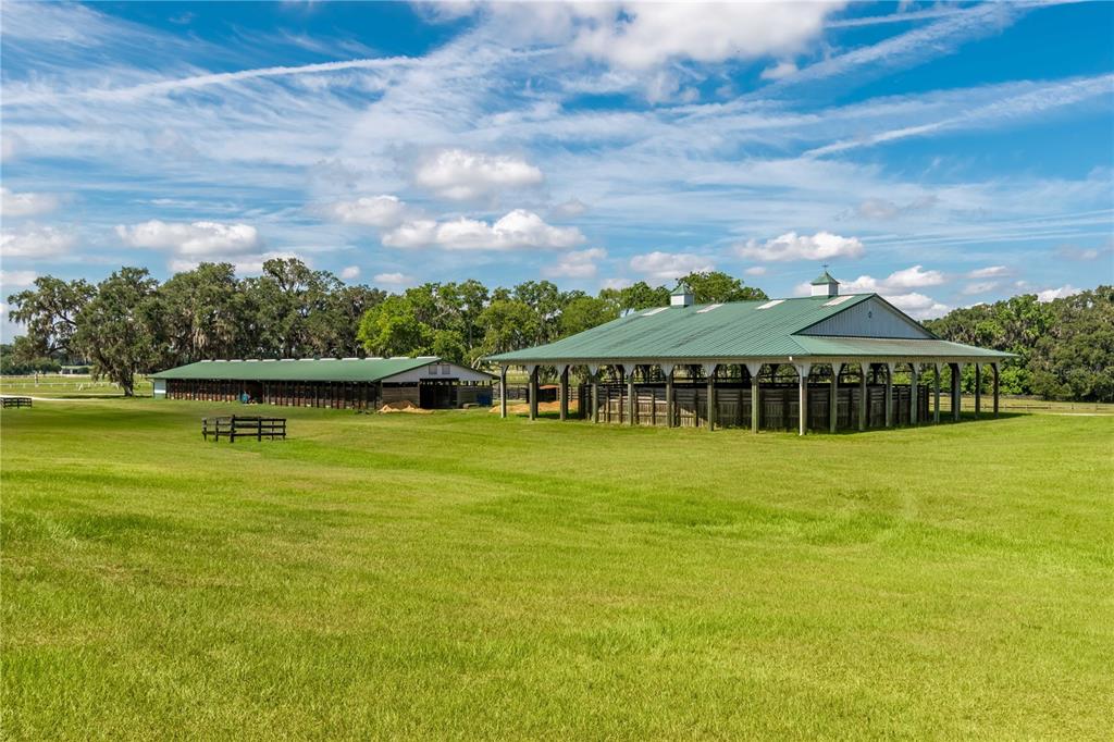 12520 Northwest 160th Street Reddick, FL 32686 - Photo 43 of 71 a front view of a house with a big yard