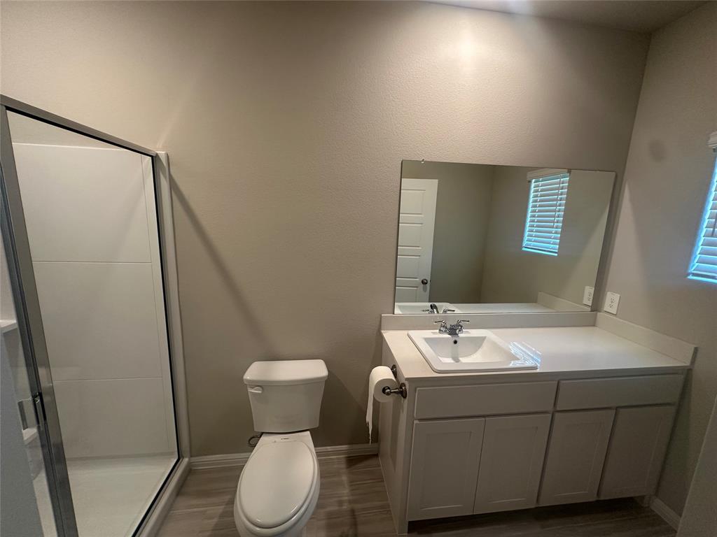 3008 Pecan Farm Lane Fort Worth, TX 76140 - Photo 6 of 10 a bathroom with a sink toilet and mirror