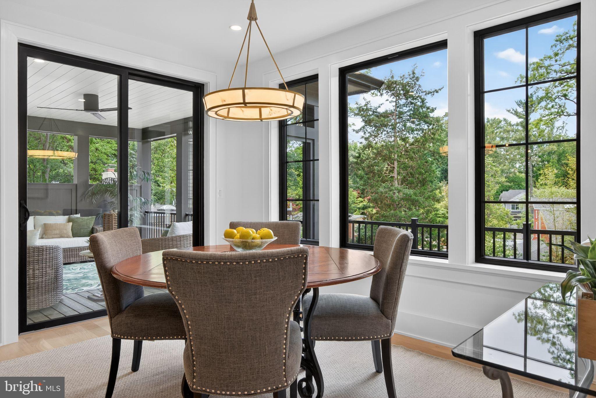6210 Dahlonega Road Bethesda, MD 20816 - Photo 28 of 97 Breakfast room opens to porch
