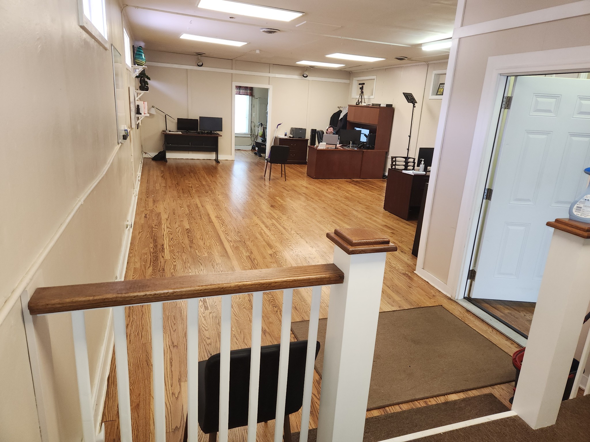 307 North Main Street Dickson, TN 37055 - Photo 8 of 9 a view of a living room with furniture and a wooden floor