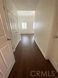 a view of livingroom with hallway