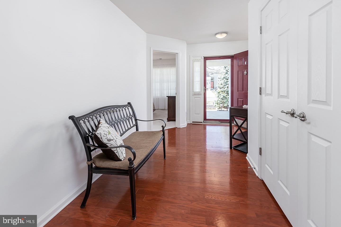 22 Hylton Road Swedesboro, NJ 08085 - Photo 3 of 30 Foyer w/Hardwood Flooring & Double-Door Closet