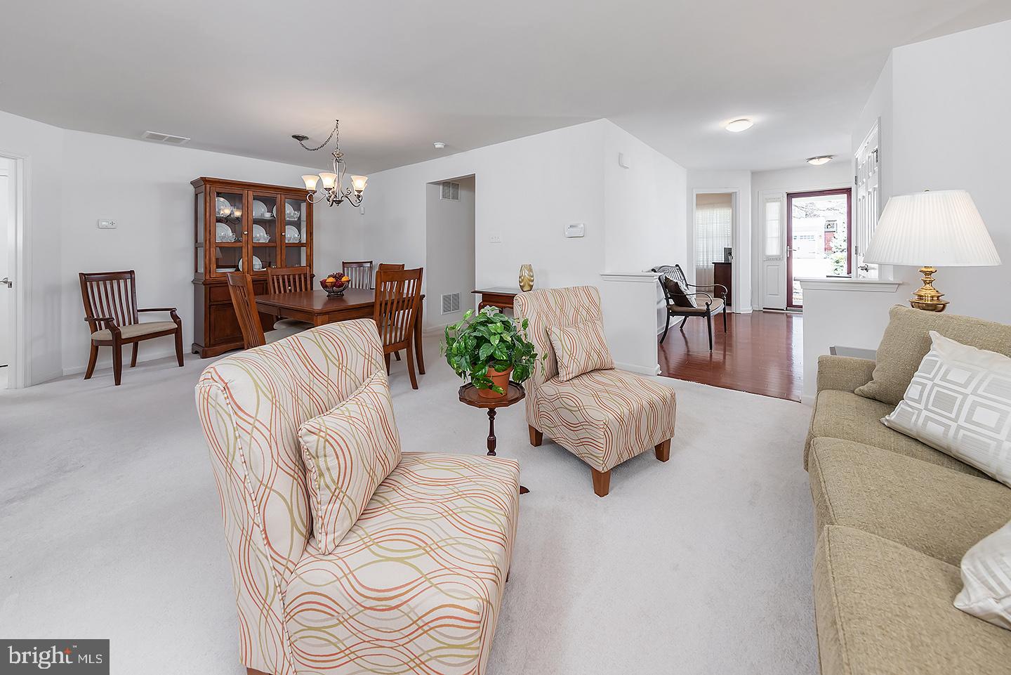 22 Hylton Road Swedesboro, NJ 08085 - Photo 4 of 30 Open Concept Living & Dining Room
