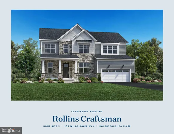 $1,161,000 | 106 Wildflower Way, Unit 3, Royersford, PA 19468