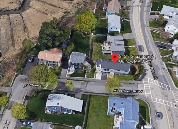 3 Aberdeen Road Quincy, MA 02171 - Photo 2 of 9 an aerial view of houses with outdoor space