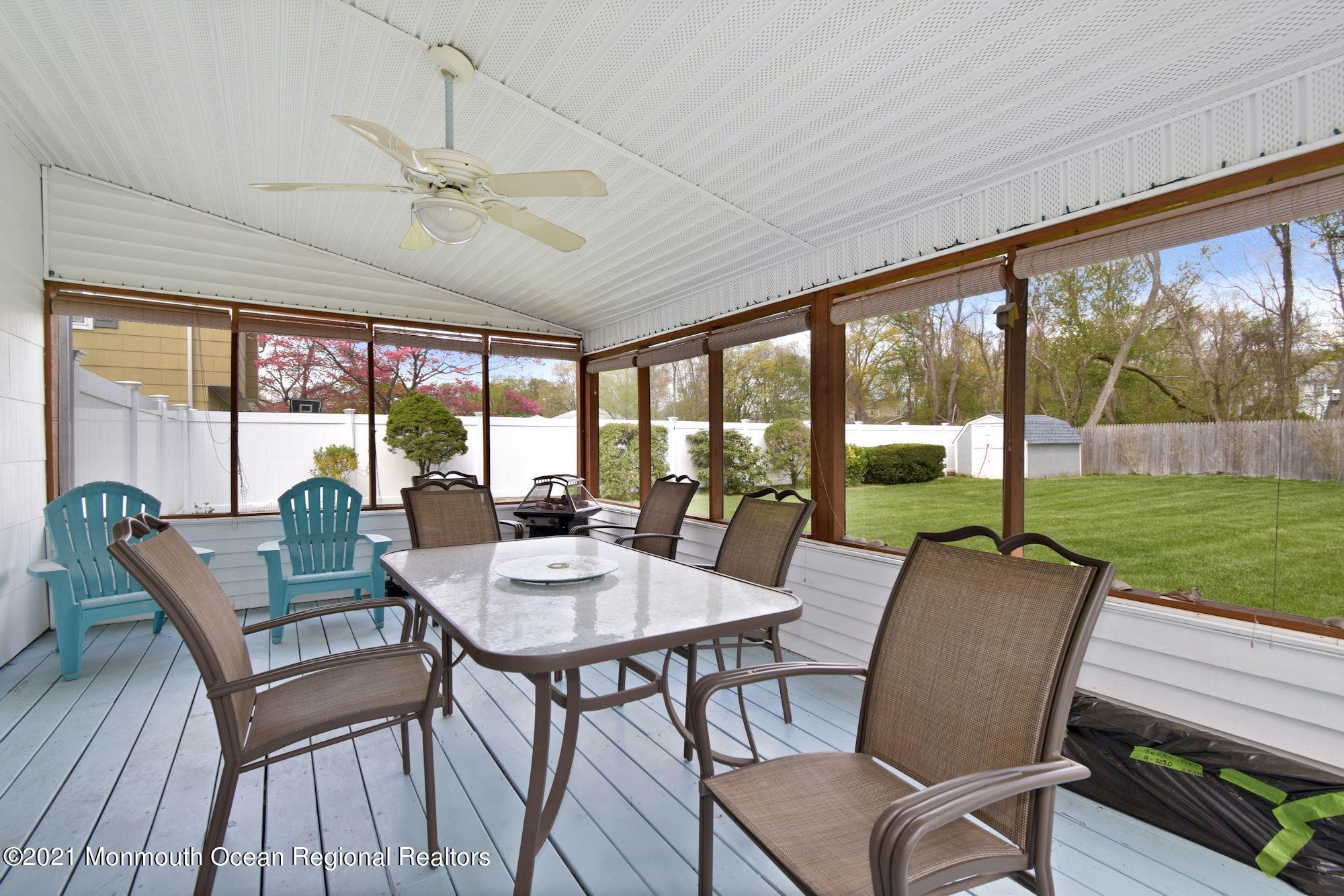20 Bunkerhill Road Hazlet, NJ 07730 - Photo 20 of 27 a dining room with furniture window and outside view
