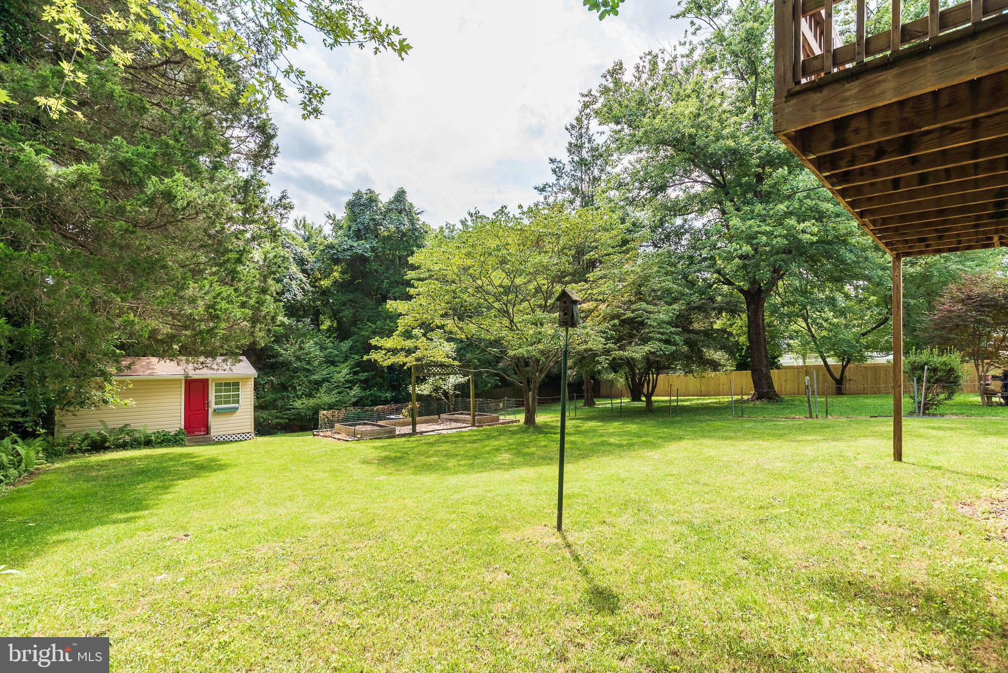 417 Warren Road Cockeysville, MD 21030 - Photo 31 of 32 Huge Backyard Fenced w/Shed