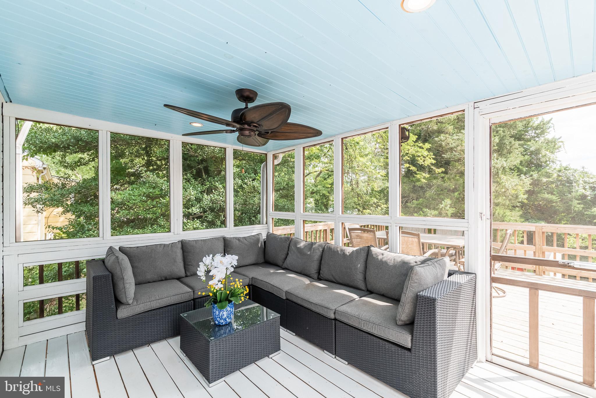 417 Warren Road Cockeysville, MD 21030 - Photo 8 of 32 Screened Porch for Relaxing
