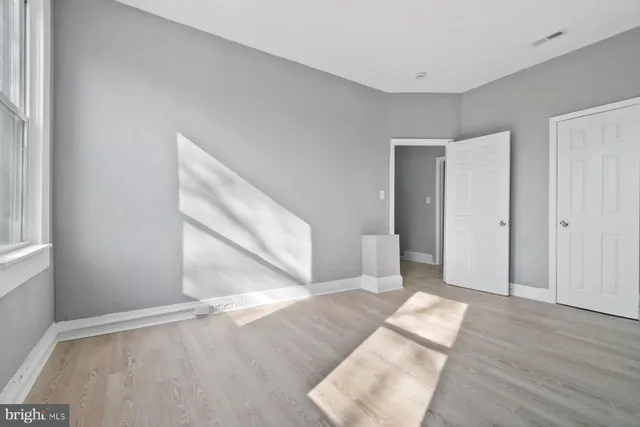 wooden floor in an empty room