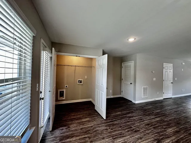 a view of wooden floor