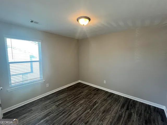 wooden floor in an empty room