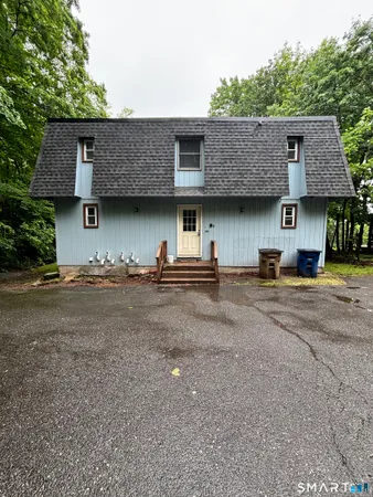 a view of large house with a street