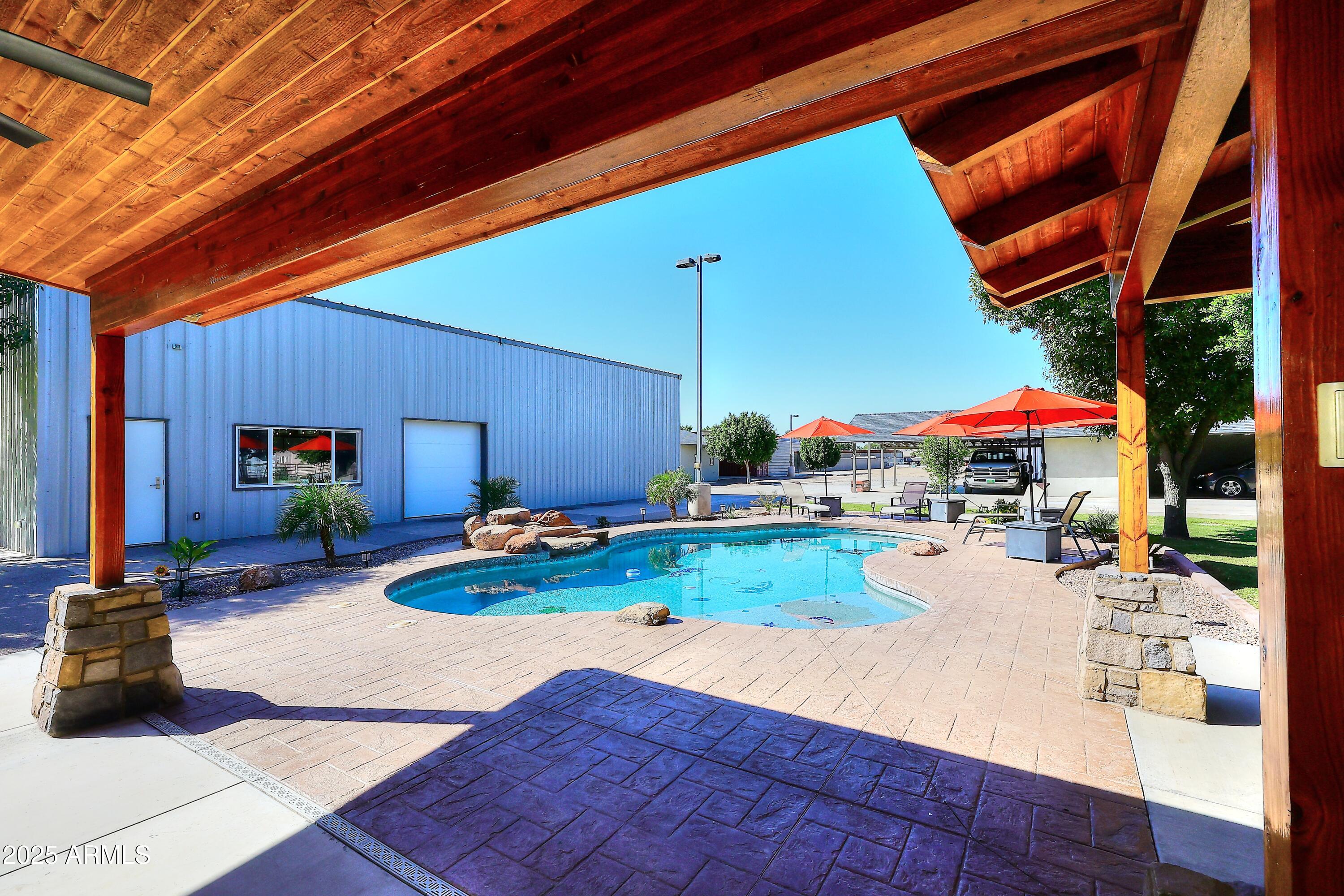 Covered Patio-View