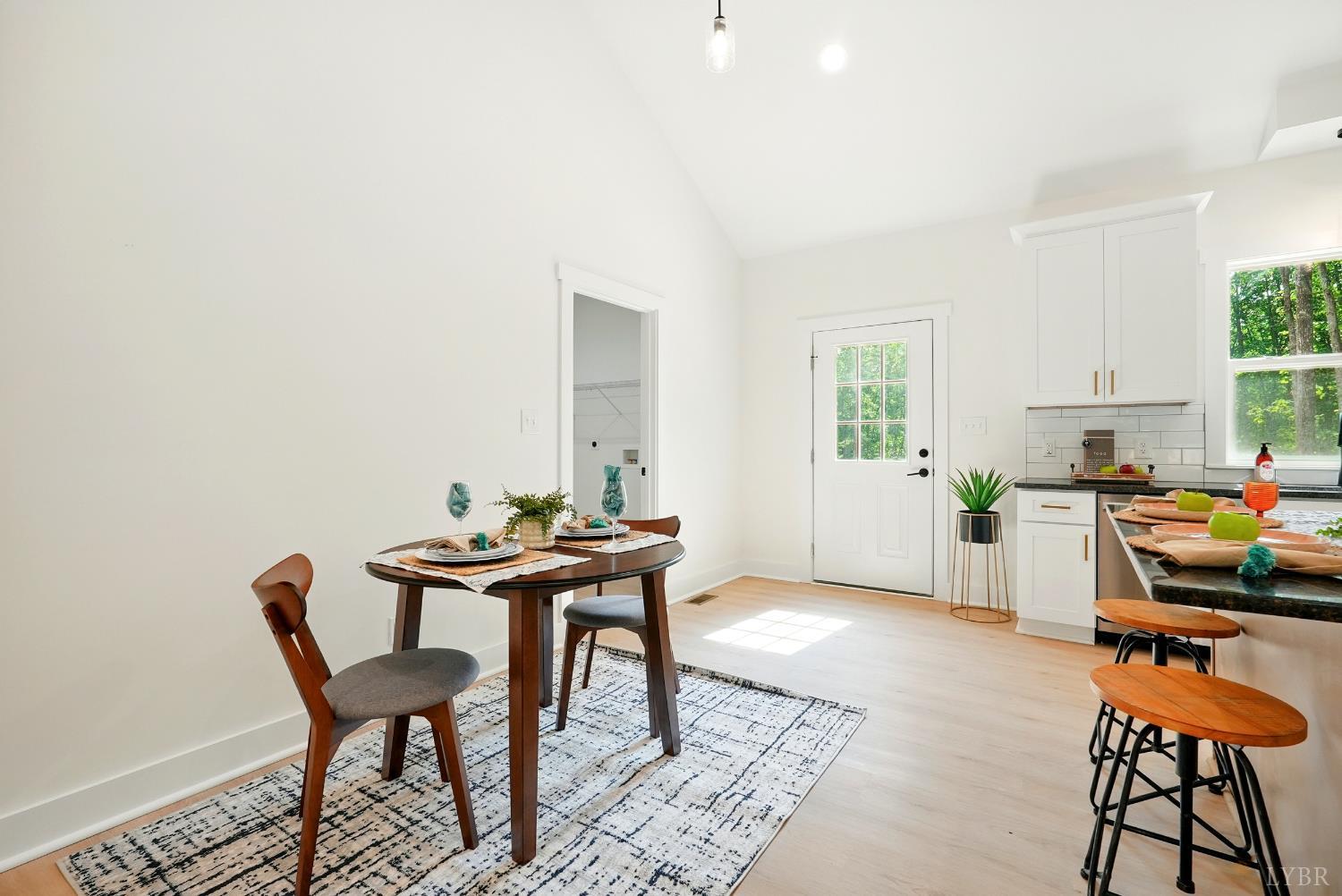 48 Dillon Cabin Road Moneta, VA 24121 - Photo 16 of 33 a view of a dining room with furniture and window