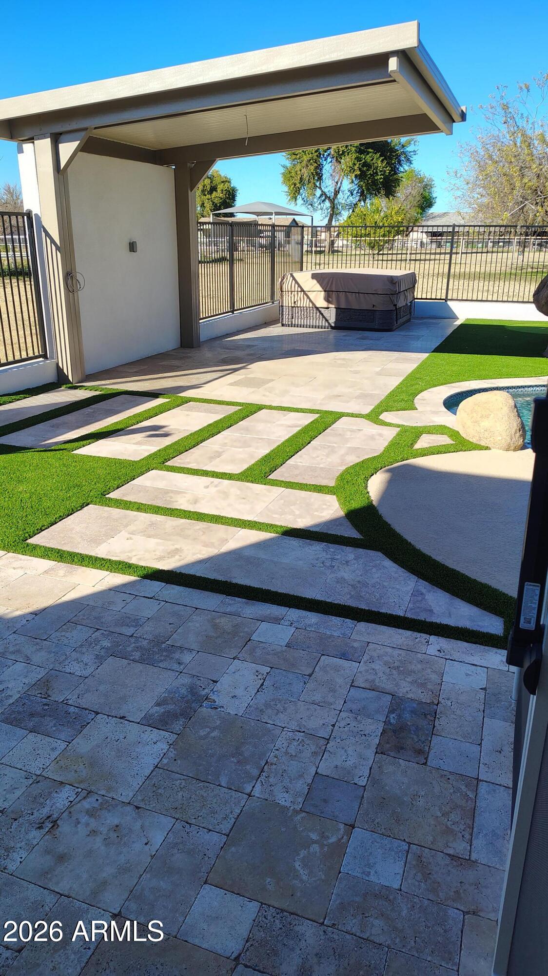 15420 East Via Del Rancho Gilbert, AZ 85298 - Photo 23 of 36 Cantilevered patio cover